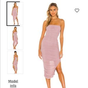 Revolve Lavender Midi Dress